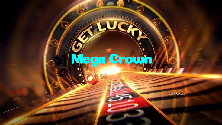 Mega Crown casino presented on mobile device in Pakistan with slots and live games