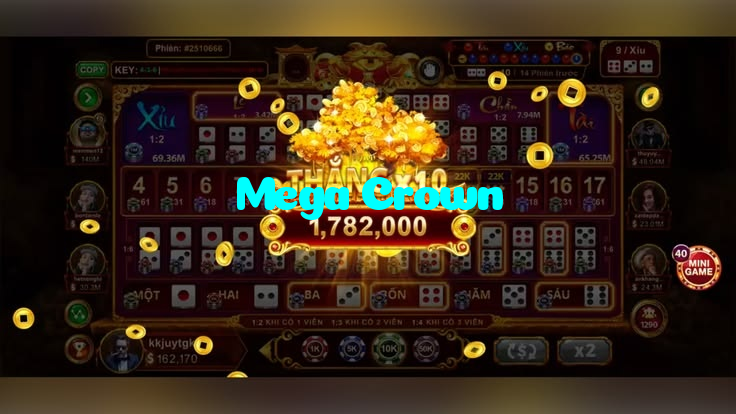 Mega Crown خوش آمدید بونس +600% پیشکش موبائل ایپ کے پروموشن سیکشن میں دکھائی دیتی ہے۔